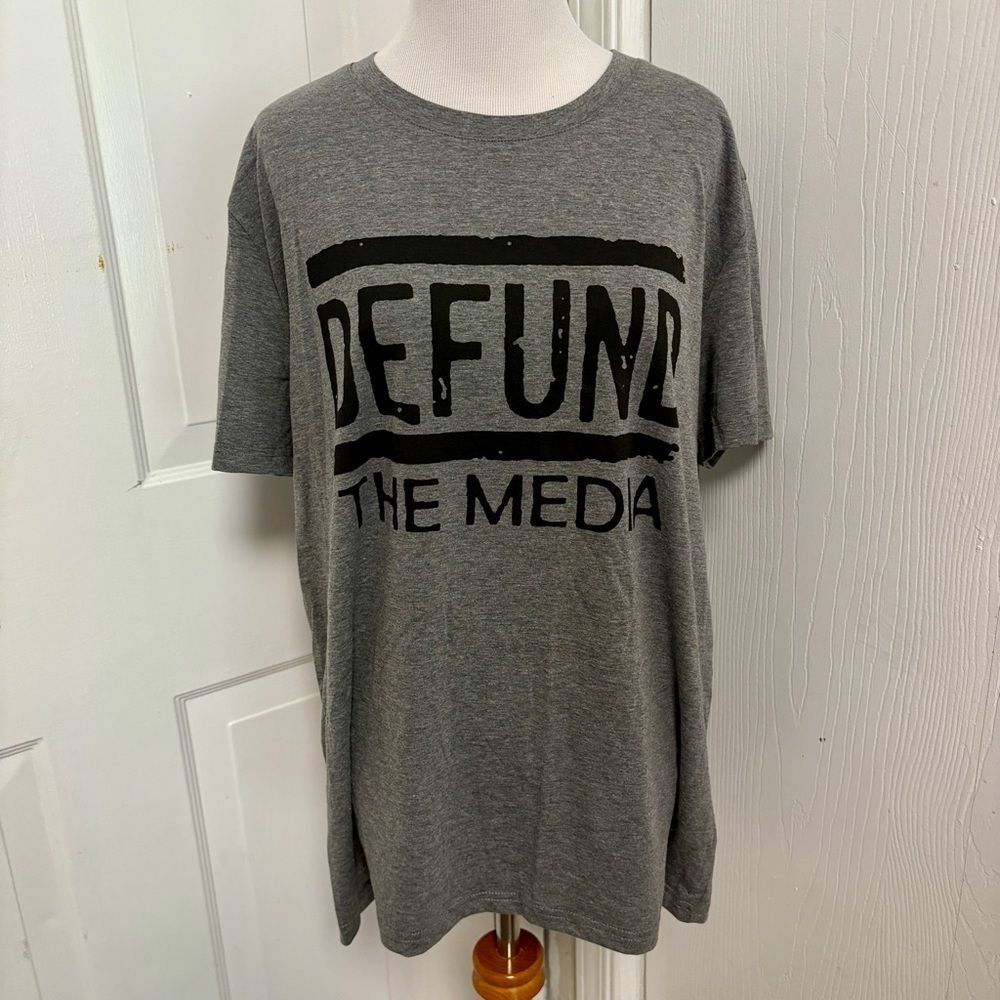 Defund the Media Graphic Tee B5